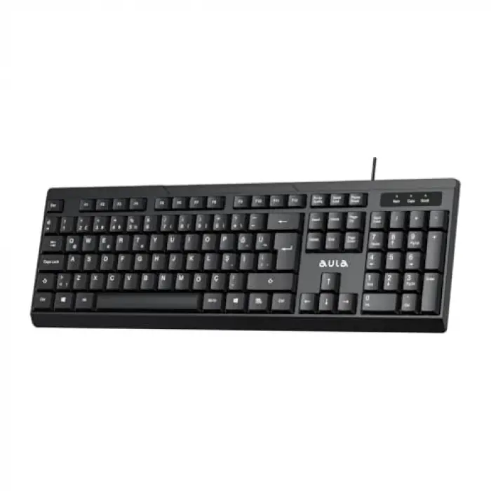 AK205 105 Tuşlu Kablolu Türkçe Q Klavye