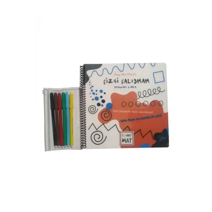 Akademi Çocuk Mini Set Çizgi Çalışmam Kalemli