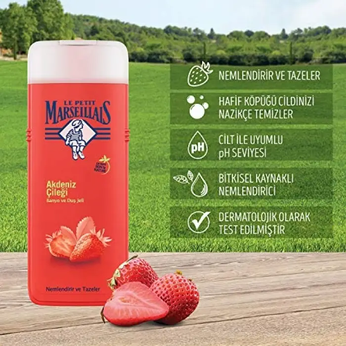 Akdeniz Çileği Duş Jeli 400 Ml