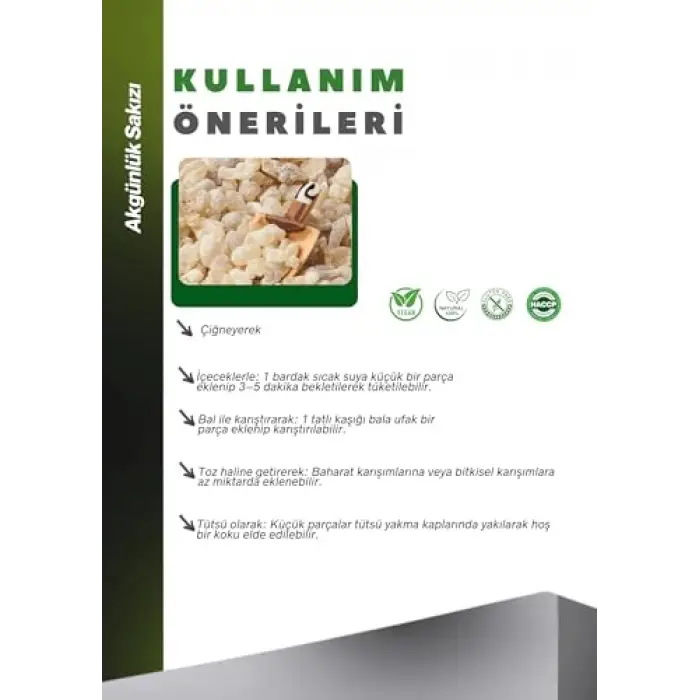 Akgünlük Sakızı 100g