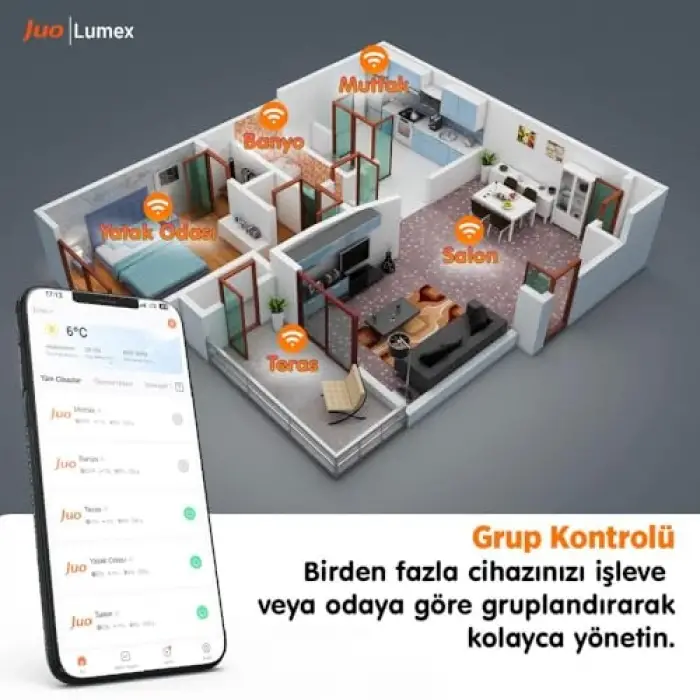 Akıllı Ampul 11W LED RGB WiFi & Bluetooth