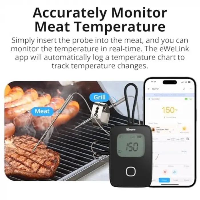 Akıllı Bbq Et Termometresi | BMT01