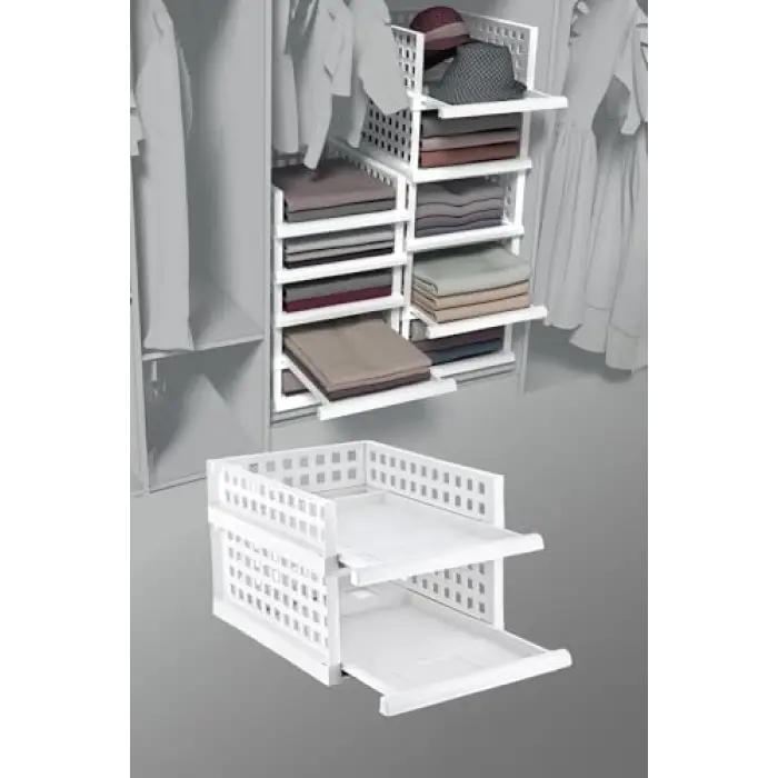 Akıllı Raf Maxi-Midi Set Beyaz