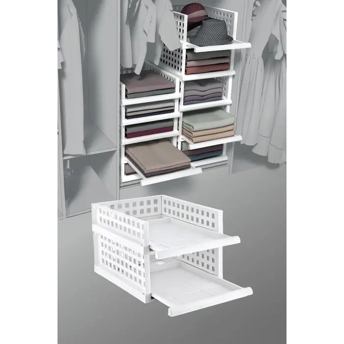 Akıllı Raf Maxi-Midi Set Beyaz