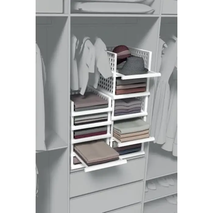 Akıllı Raf Midi 4LÜ Set BEYAZ