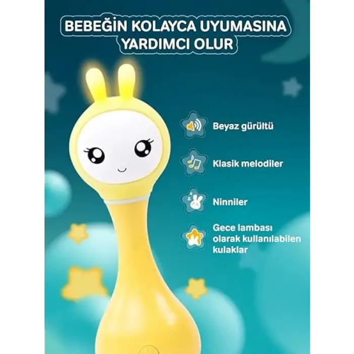 Akıllı Tavşan (Sarı)