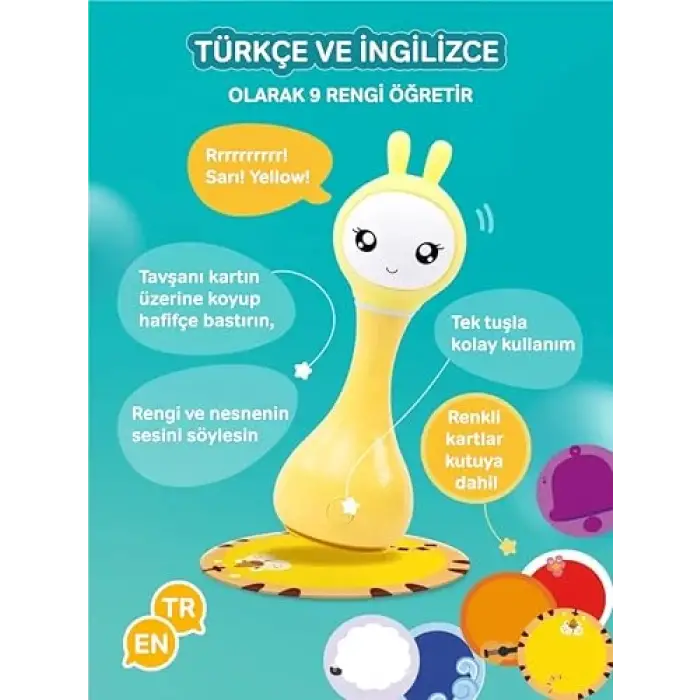 Akıllı Tavşan (Sarı)