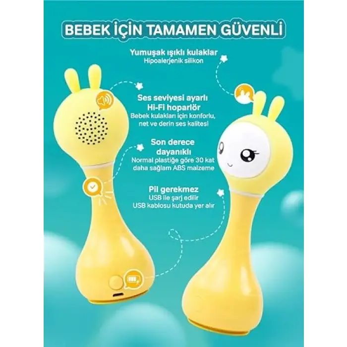 Akıllı Tavşan (Sarı)