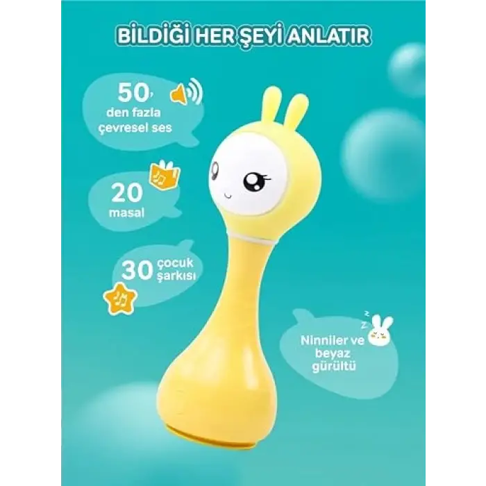 Akıllı Tavşan (Sarı)