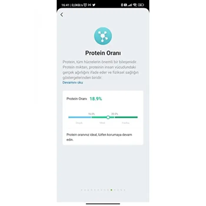 Akıllı Yağ Ölçer Bluetooth Tartı