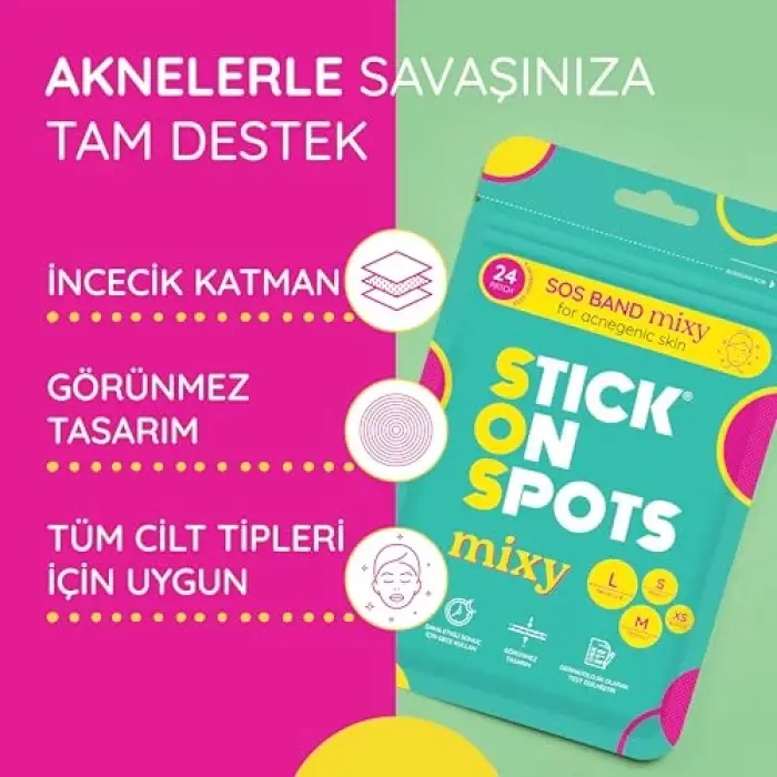 Akne Bandı Mixy Sos, 24 Parça