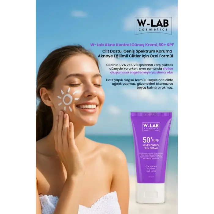 Akne Kontrol Güneş Kremi 50 Ml