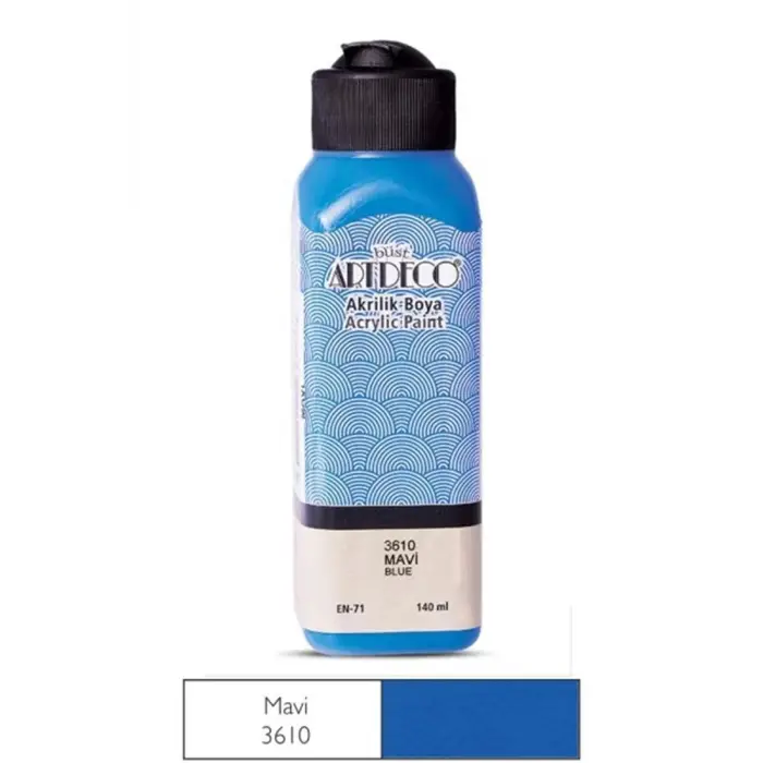 Akrilik Boya 140 ml, Mavi