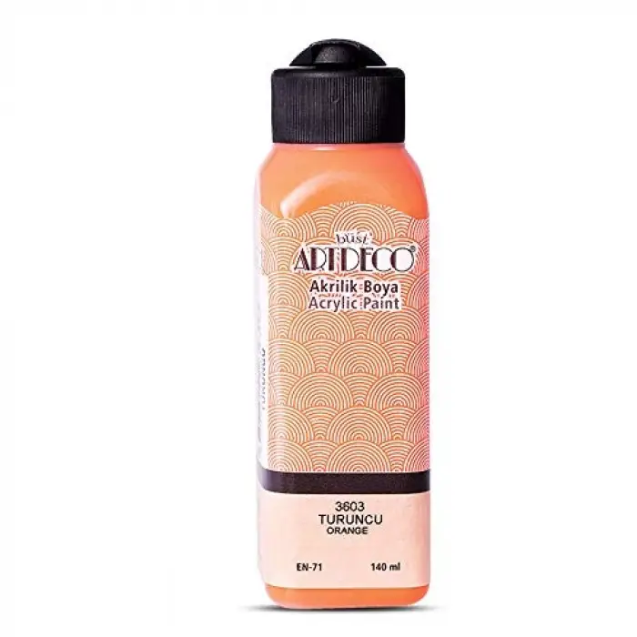 Akrilik Boya, 140 ml, Turuncu 3603