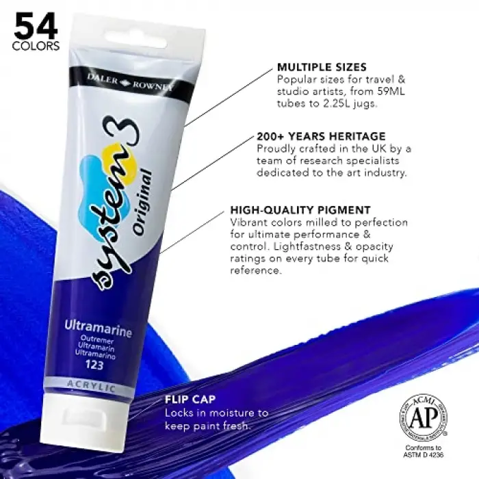 Akrilik Boya 150 ml, Titanium White (129150009)