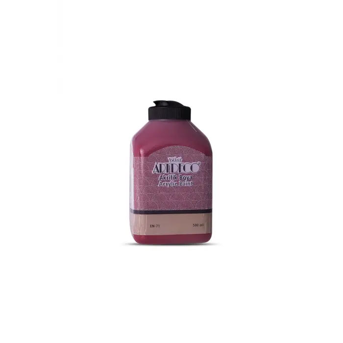 Akrilik Boya, 500 ml, Bordo 3643