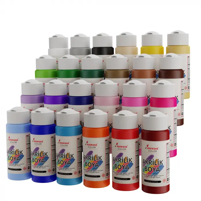 Akrilik Boya Seti 24 Renk 24x60 ml