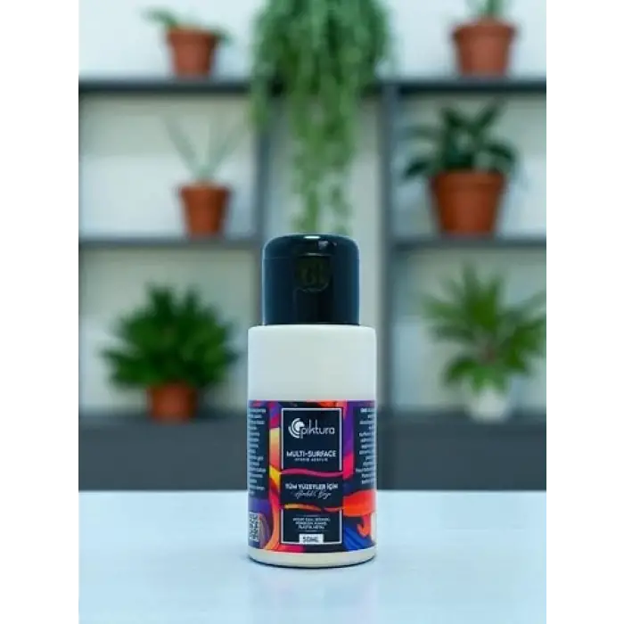 Akrilik Multisurface Boya, Sıcak Beyaz, 50 ml