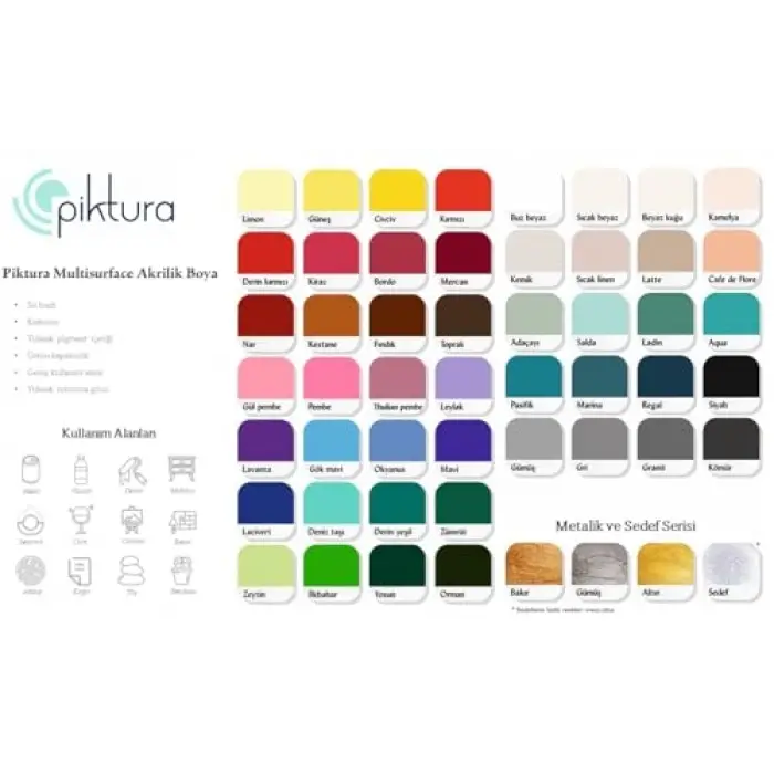 Akrilik Multisurface Boya, Sıcak Beyaz, 50 ml