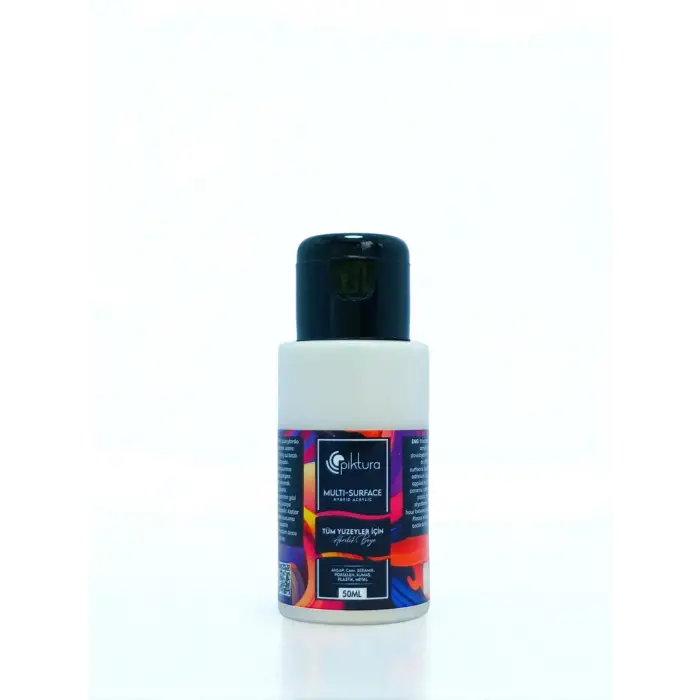 Akrilik Multisurface Boya, Sıcak Beyaz, 50 ml