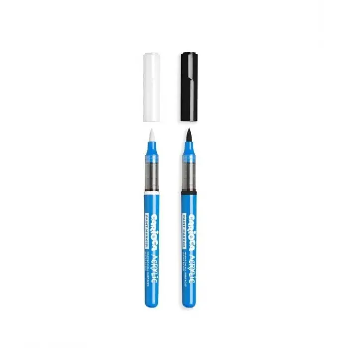 Akrilik Paint Marker Su Bazli Fırça Uçlu 2Li