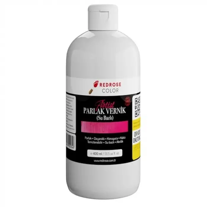 Akrilik Su Bazlı Parlak Vernik 400 ml