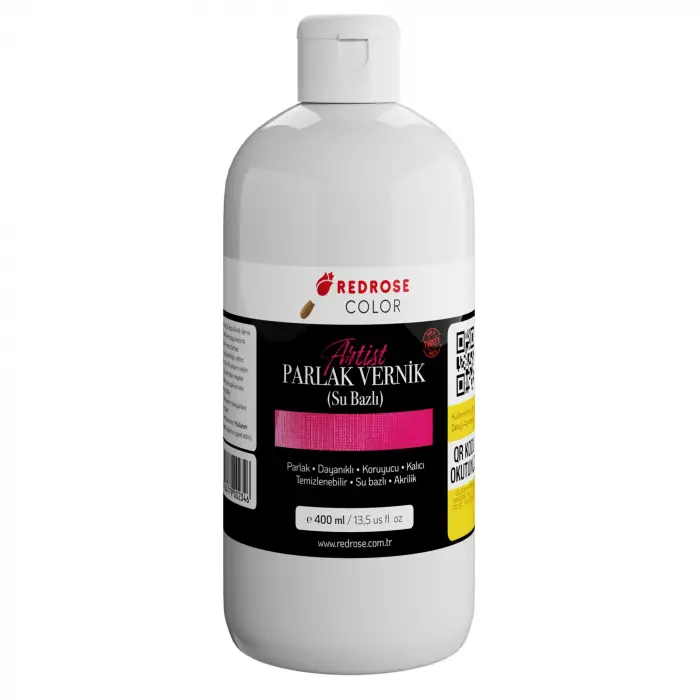 Akrilik Su Bazlı Parlak Vernik 400 ml