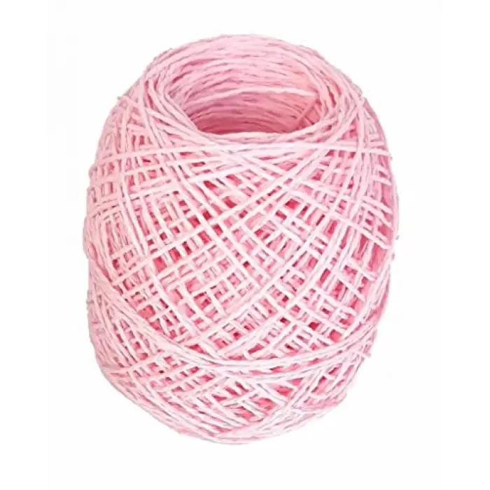 Aksesuar Pembe 50 Gr Sarılmış Kağıt İp