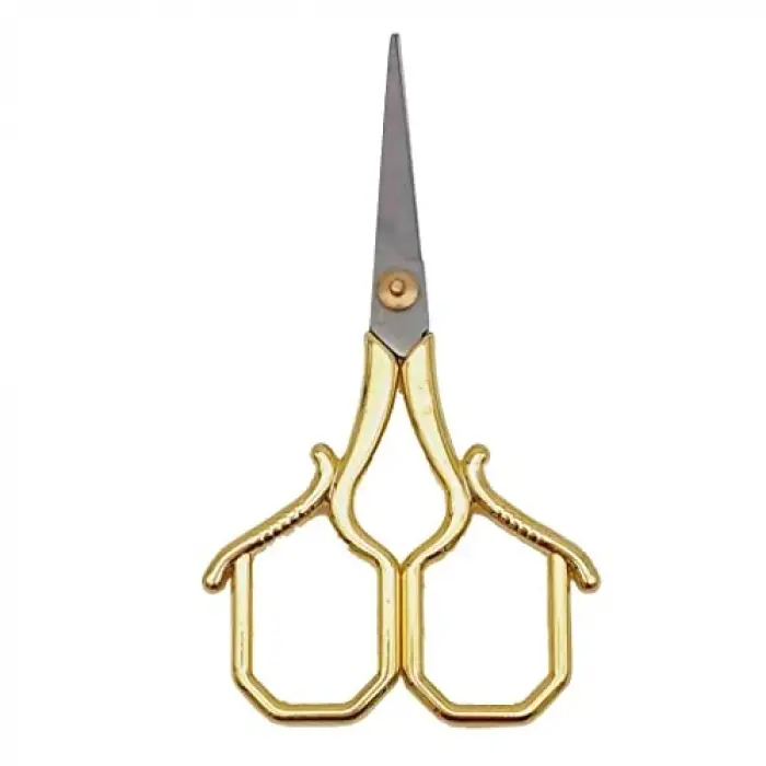 Aksesuar Vintage Makas 10 Cm Gold