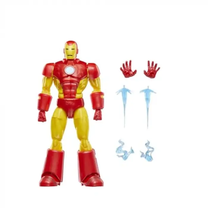 Aksiyon Figürü, Hasbro Marvel Legends Series Iron Man (Model 09) Retro Comics