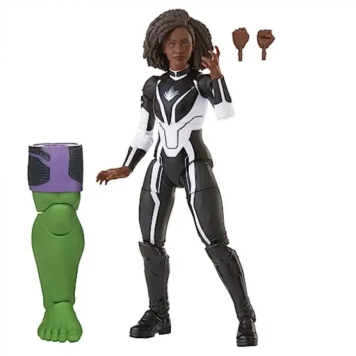 Aksiyon Figürü, Hasbro Marvel Legends Series Marvels Photon (Totally Awesome Hulk Baf), The Marvels