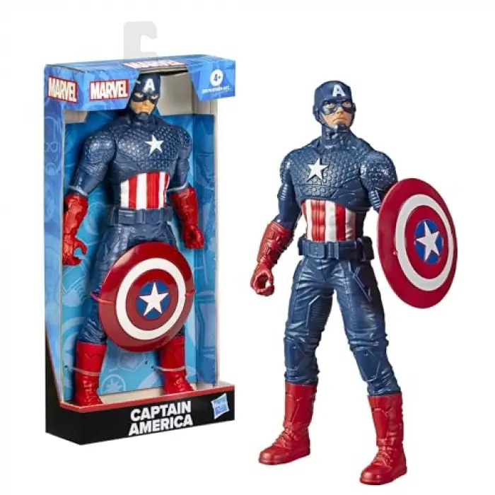 Aksiyon Figürü Klasik Captain Amerika 25 cm, Orijinal E5579 Marvel