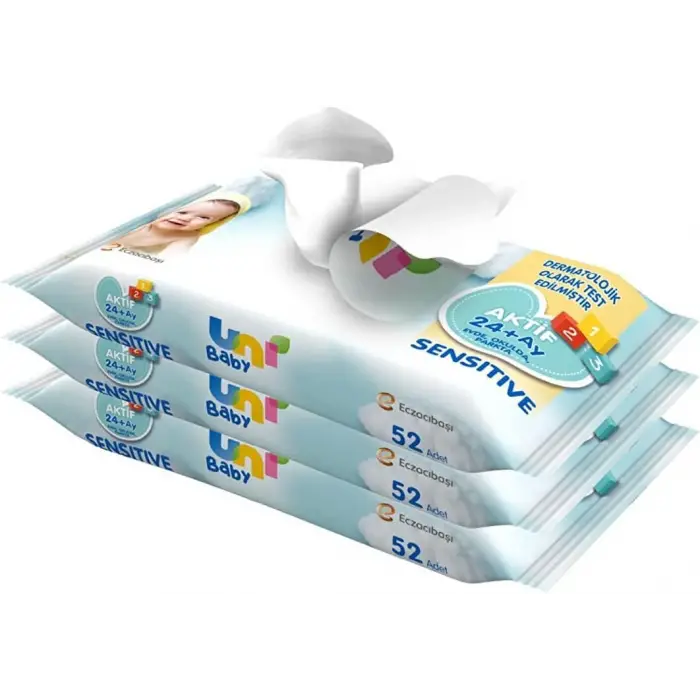 Aktif Sensitive Islak Mendil 3x52 156 Yaprak
