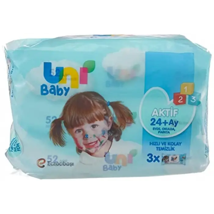 Aktif Simple Clean 3x52li Islak Mendil 2li paket