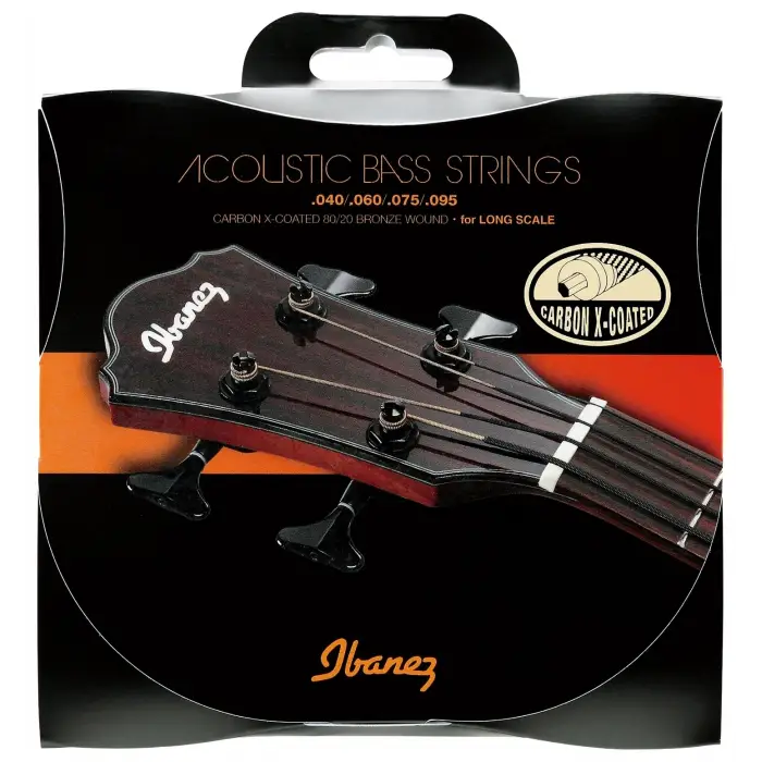 Akustik Bas için 4 String Tel Seti .040/.060/.075/.095 80/20 Bronz (IABS4XC)