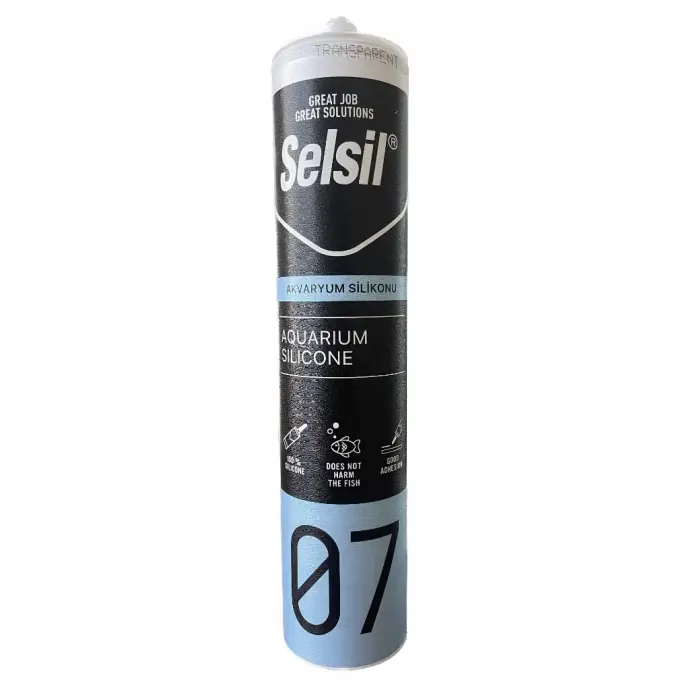 Akvaryum Silikonu Şeffaf 310 ml