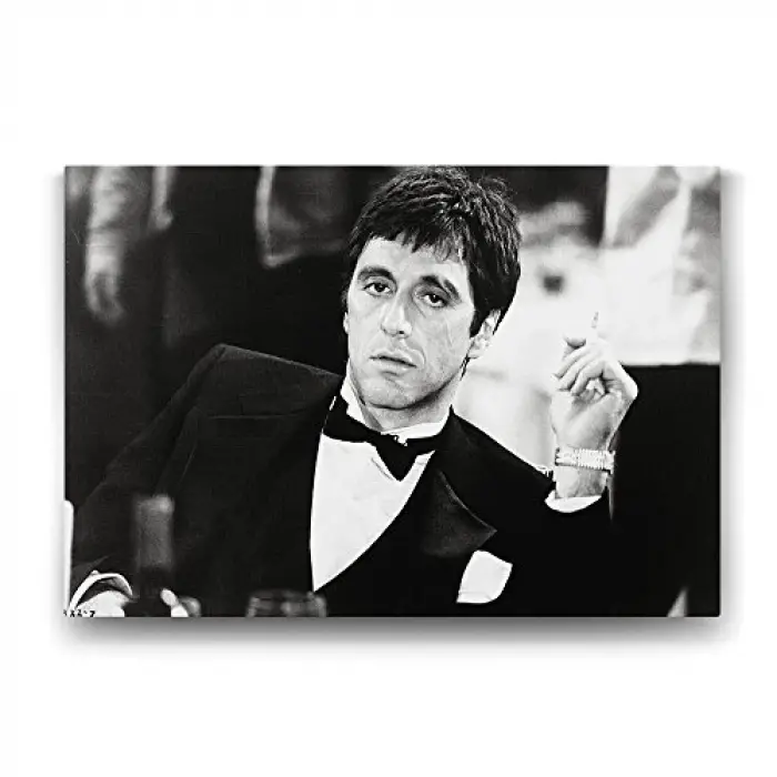 Al Pacino Kanvas Duvar Dekoru, 75x50 cm