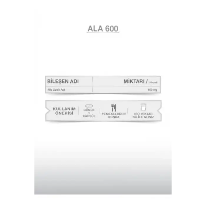 Ala 600 (60 Kapsül)