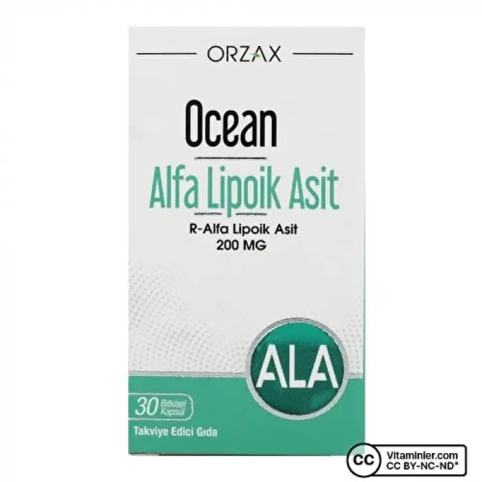 Alfa Lipoik Asit 30 Bitkisel Kapsül