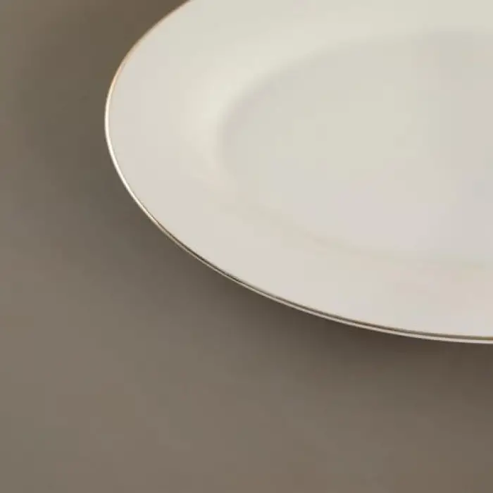 Alisa Gold Kayık Tabak, 25 cm