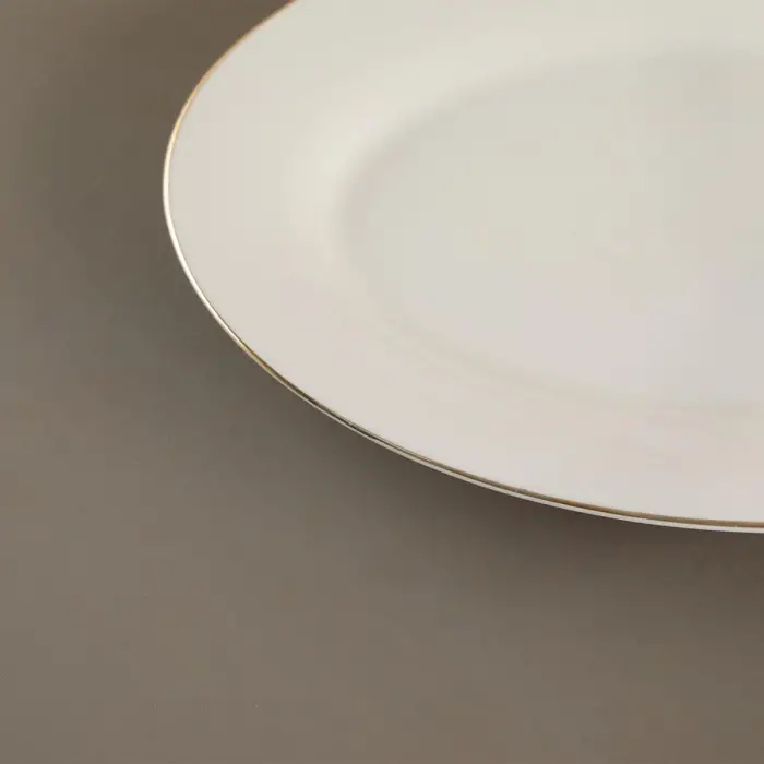 Alisa Gold Kayık Tabak, 25 cm
