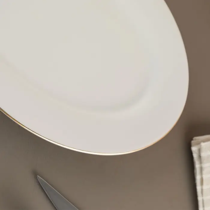Alisa Gold Kayık Tabak, 30 cm