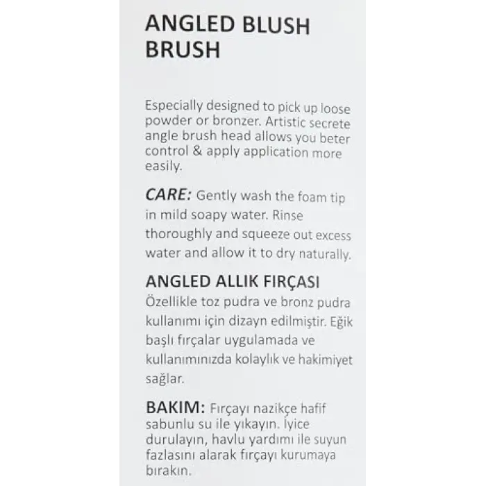 Allık Fırçası Angled Blush Brush-1123