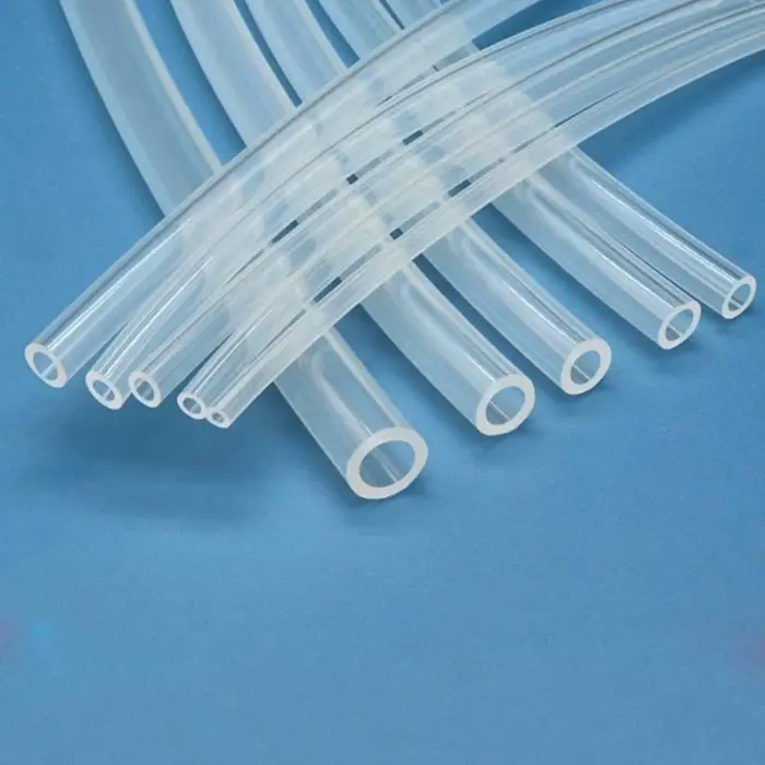 Alman Wacker Gıda Sınıfı Şeffaf Silikon Hortum 5x7 1 metre (İç Çap: 5 mm Dış Çap: 7 mm)