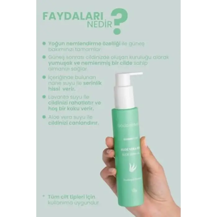 Aloe Vera Jel%100 Doğal 100 ml