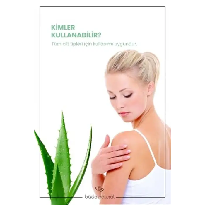 Aloe Vera Jel%100 Doğal 100 ml