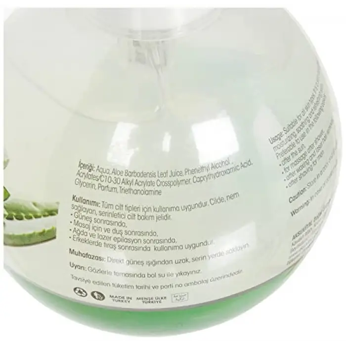 Aloe Vera Jel 250 Ml