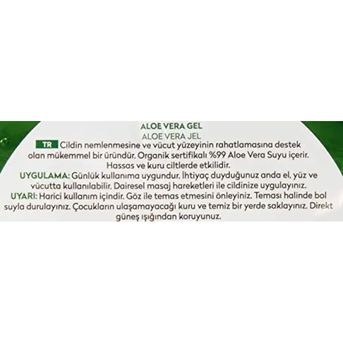 Aloe Vera Jel 300 ml