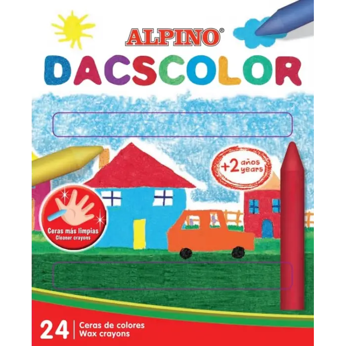 Alp-DA-125 12li Dacstrıx Mum Boya
