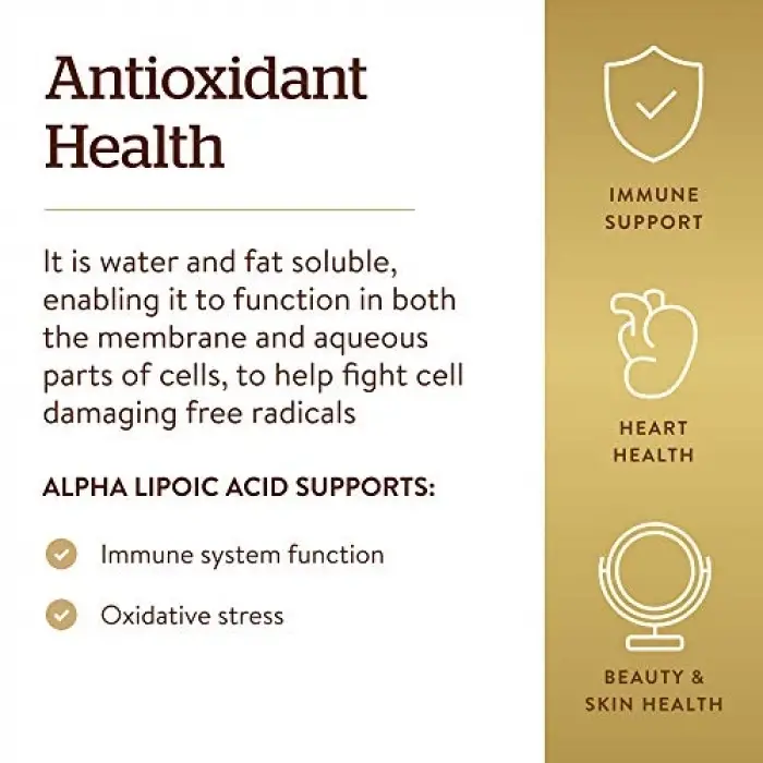 Alpha Lipoic Acid 200 Mg 50 Kapsül